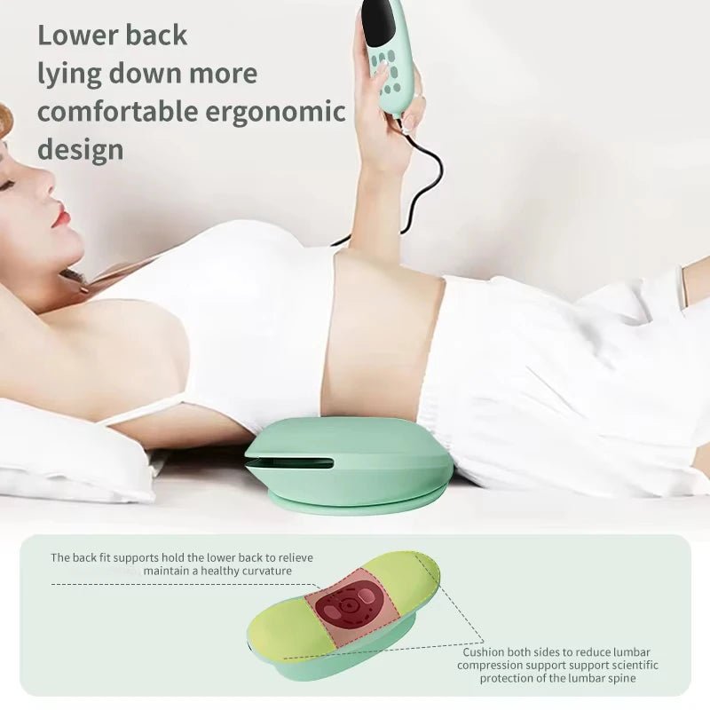 Heated Waist Massage Mat – Airbag Tilt, Vibration & 3 Auto Modes - Massage Mat - Apex Therapy