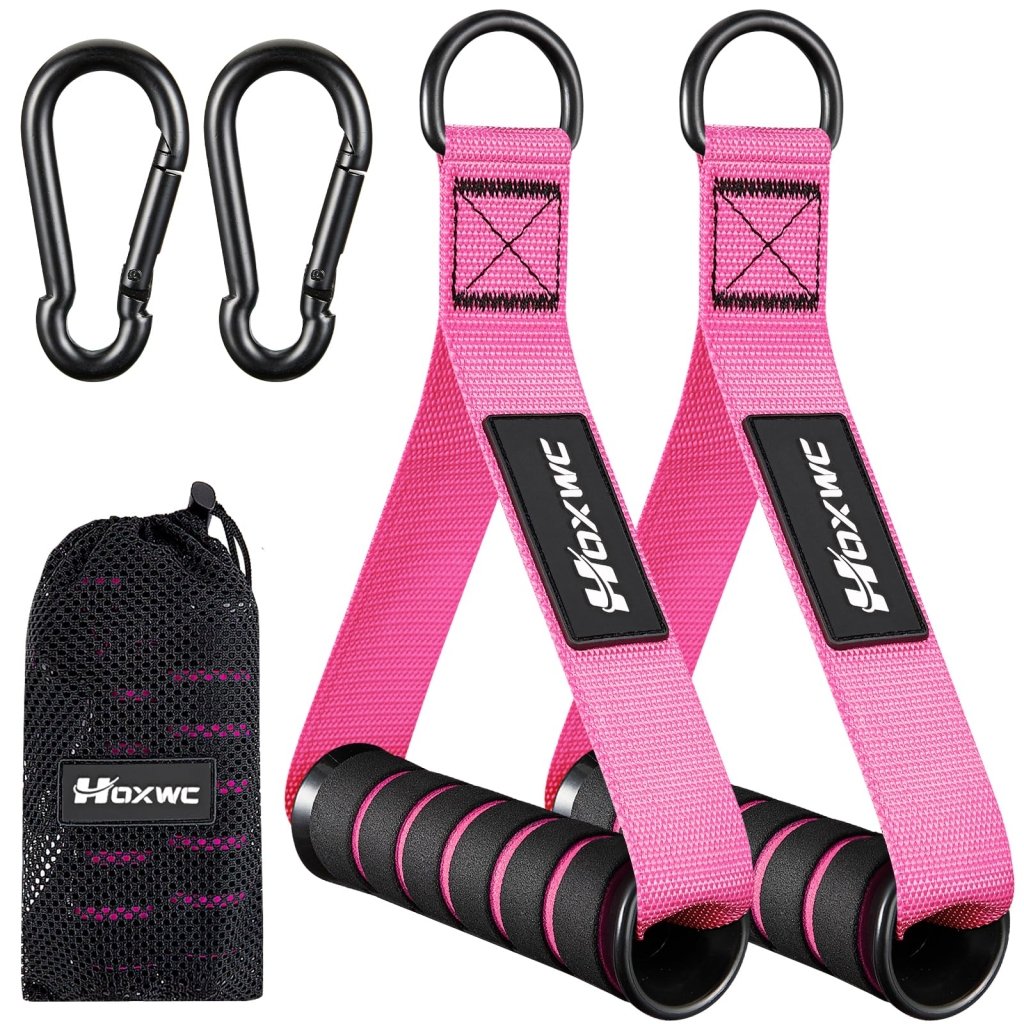 Heavy-Duty Cable Machine Handles – Soft Grip, 260 kg Rated - Exercise Handles - Apex Therapy