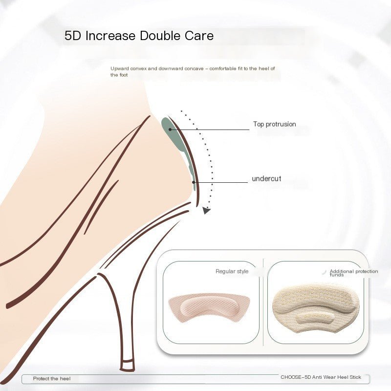 Heel Grip Pads for Heels & Loafers – 2, 4 or 6 mm, Pair - Heel Grips - Apex Therapy