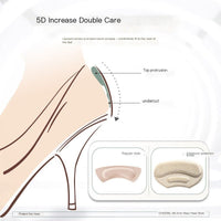 Heel Grip Pads for Heels & Loafers – 2, 4 or 6 mm, Pair - Heel Grips - Apex Therapy