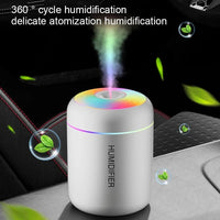 HOMEFISHMini Air Humidifier Usb Aroma Diffuser Essential Oil Purifier Cool Mist Sprayer Home BedroomLED Desktop humidificador - Aroma Diffuser - Apex Therapy