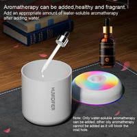 HOMEFISHMini Air Humidifier Usb Aroma Diffuser Essential Oil Purifier Cool Mist Sprayer Home BedroomLED Desktop humidificador - Aroma Diffuser - Apex Therapy