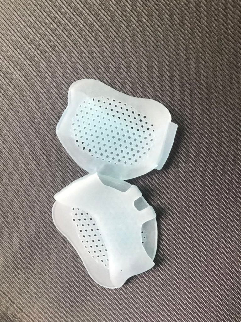 Honeycomb Silicone Forefoot Pads – Non-Slip Cushions for Heels - Shoe Inserts - Apex Therapy