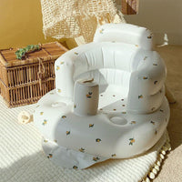 Inflatable Baby Floor Seat – Built-In Pump, Ages 6–24 Months - Baby Seat - Apex Therapy