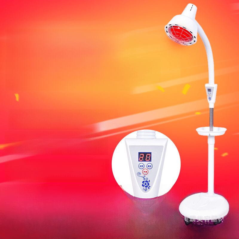 Infrared Heat Lamp – Salon Floor Stand with Timer - Heat Lamp - Apex Therapy
