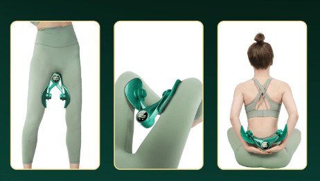 Inner Thigh & Pelvic Floor Trainer – Optional Smart Rep Counter - Leg Trainer - Apex Therapy