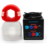 Jaw Exerciser Ball – Silicone Masseter Trainer with Case - Jaw Trainer - Apex Therapy