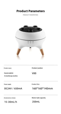 Jellyfish Ultrasonic Humidifier – Auto Shut-Off, Remote Control - Humidifier - Apex Therapy