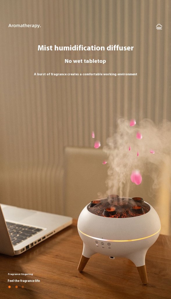 Jellyfish Ultrasonic Humidifier – Auto Shut-Off, Remote Control - Humidifier - Apex Therapy