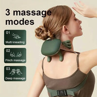 Kneading Neck & Shoulder Massager – 4D Hand-Style, Cordless - Massager - Apex Therapy
