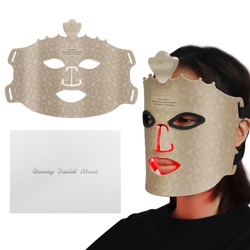 LED Light Face Mask – Multi-Color Crown Design - LED Face Mask - Apex Therapy