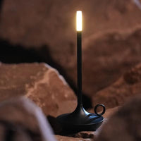 LED Vintage Candle Table Lamp – Modern Minimalist Design - Table Lamp - Apex Therapy