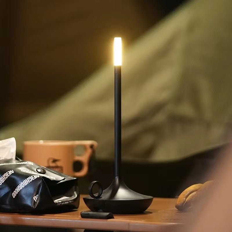 LED Vintage Candle Table Lamp – Modern Minimalist Design - Table Lamp - Apex Therapy