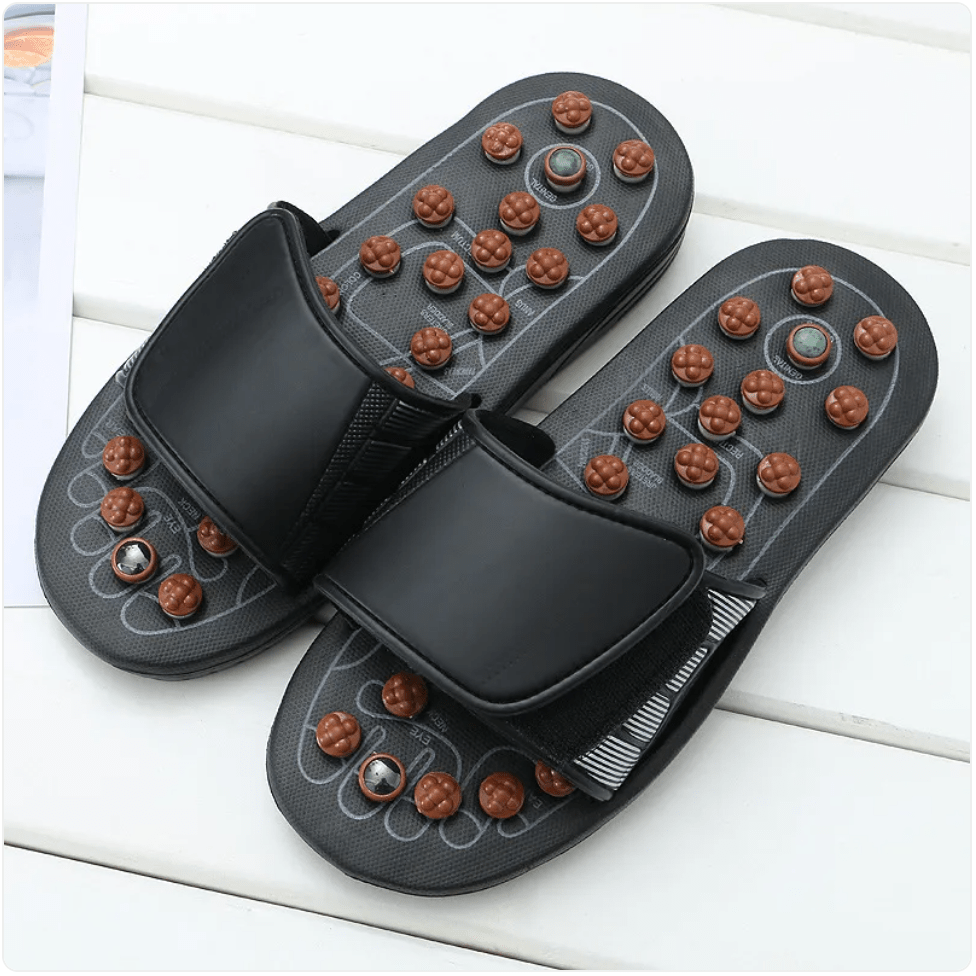 Magnetic Therapy Massage Slippers - Apex Therapy
