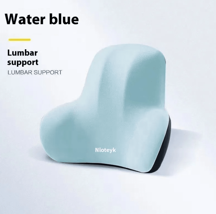Memory Foam Car Cushion Set – Suede Headrest & Lumbar Pillow - Seat Cushion - Apex Therapy