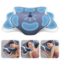 Memory Foam Cervical Pillow – Contoured Neck Support for Side, Back & Stomach Sleepers - Pillow - Apex Therapy