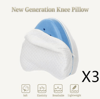 Memory Foam Knee Pillow – Half-Moon Design with Adjustable Strap - Pillow - Apex Therapy