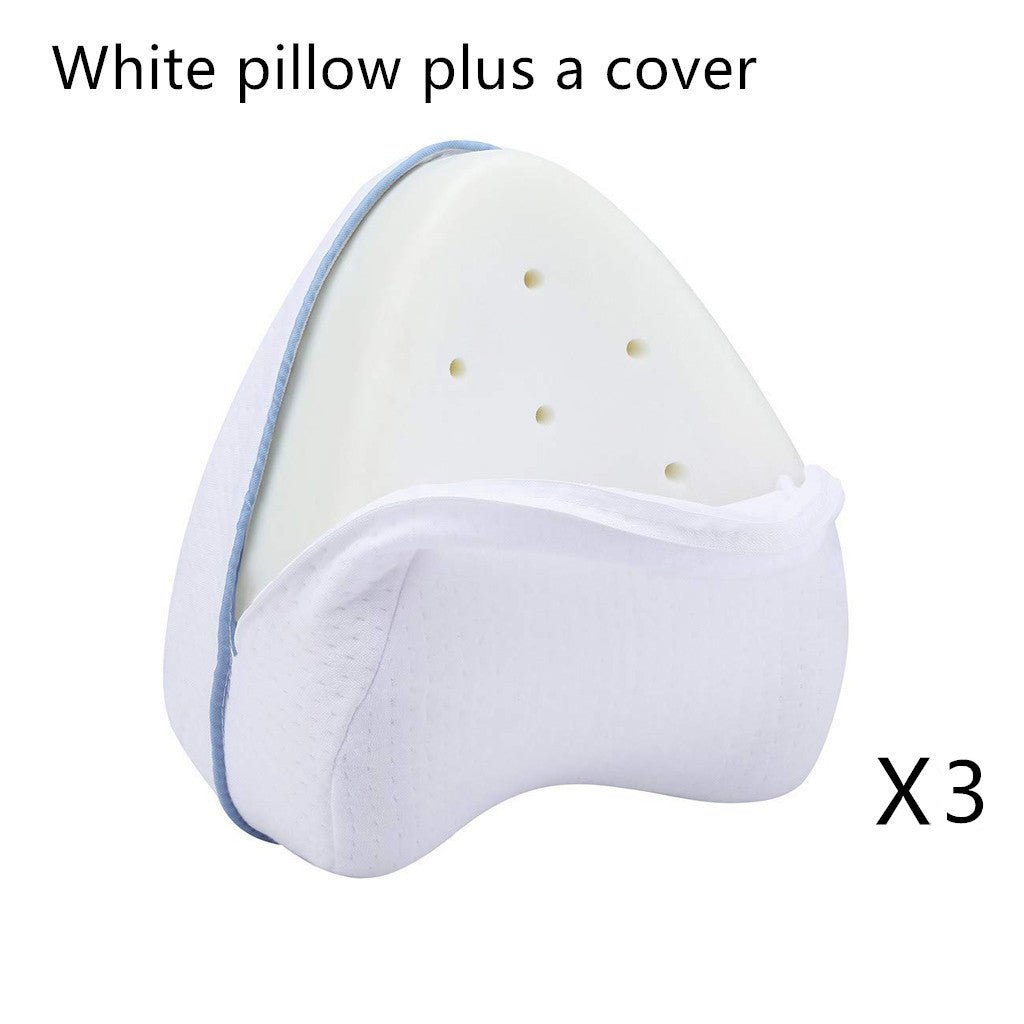Memory Foam Knee Pillow – Half-Moon Design with Adjustable Strap - Pillow - Apex Therapy