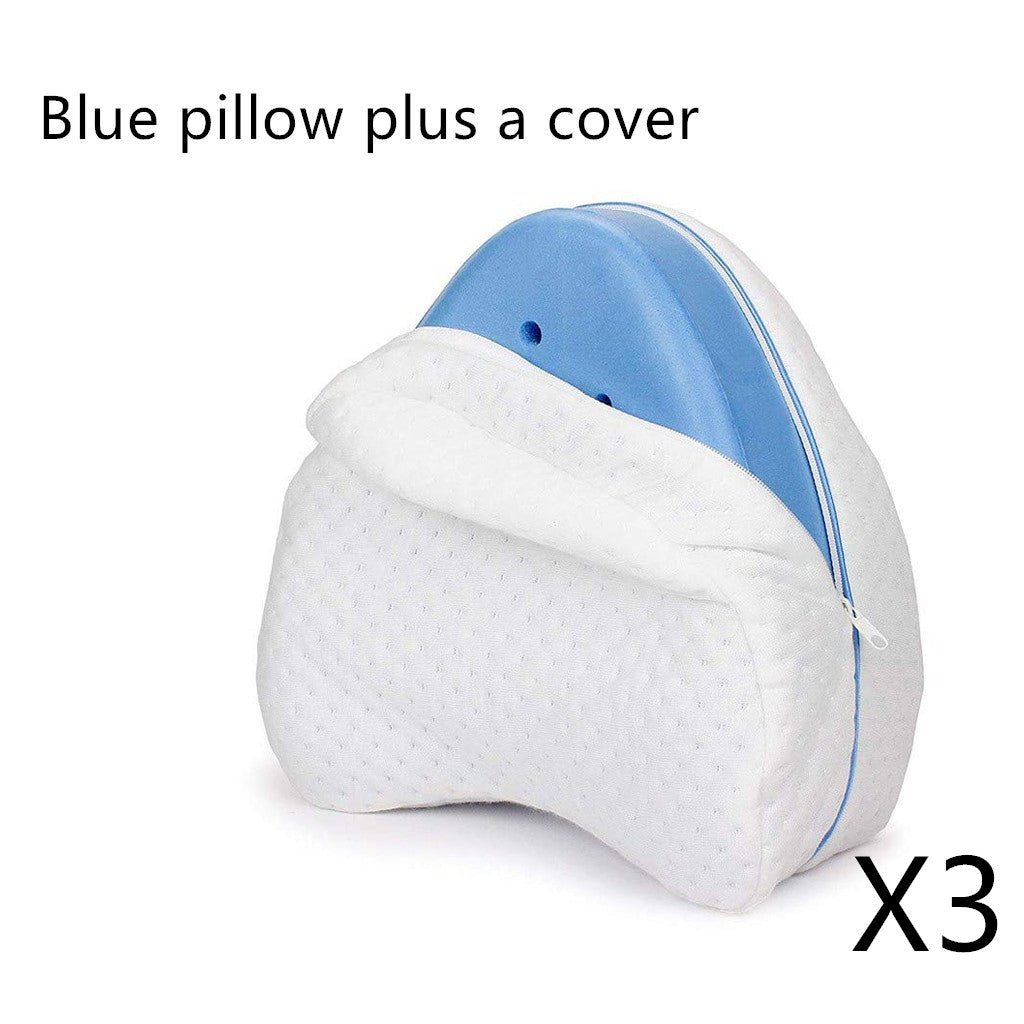 Memory Foam Knee Pillow – Half-Moon Design with Adjustable Strap - Pillow - Apex Therapy