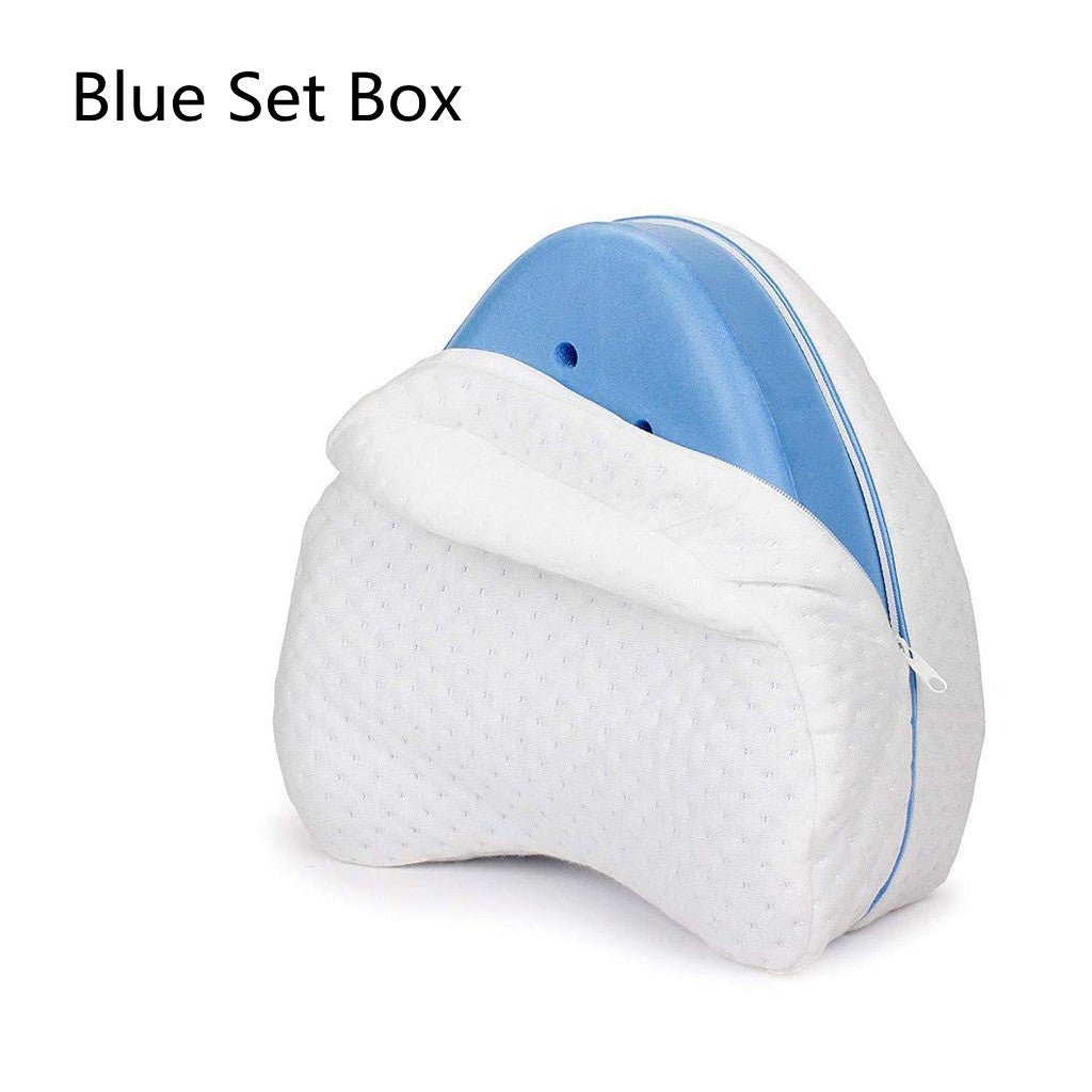 Memory Foam Knee Pillow – Half-Moon Design with Adjustable Strap - Pillow - Apex Therapy