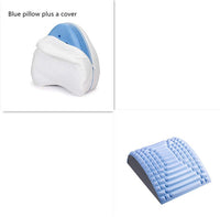 Memory Foam Knee Pillow – Half-Moon Design with Adjustable Strap - Pillow - Apex Therapy