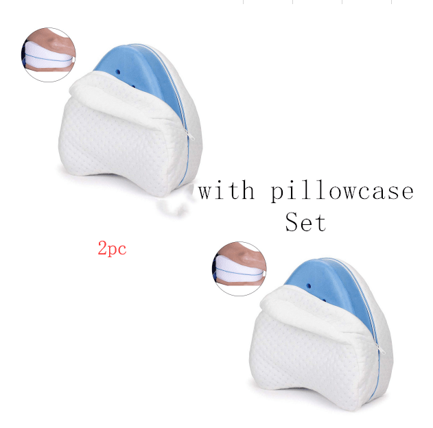 Memory Foam Knee Pillow – Half-Moon Design with Adjustable Strap - Pillow - Apex Therapy