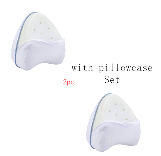 Memory Foam Knee Pillow – Half-Moon Design with Adjustable Strap - Pillow - Apex Therapy