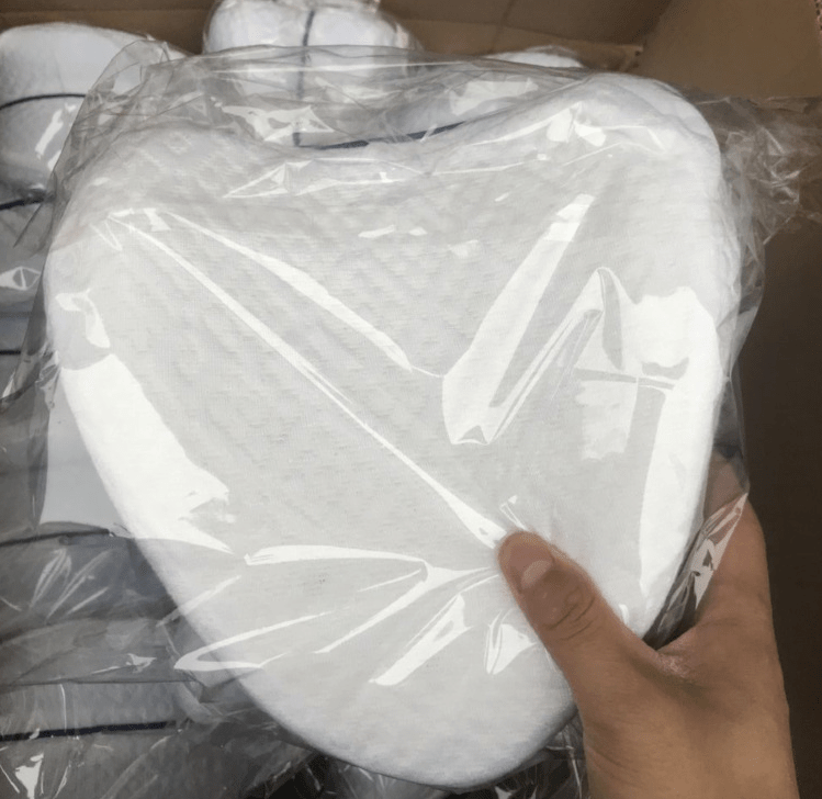 Memory Foam Knee Pillow – Half-Moon Design with Adjustable Strap - Pillow - Apex Therapy