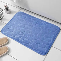 Memory Foam Non-Slip Bath Mat (Embossed Velvet) - Bath Mat - Apex Therapy
