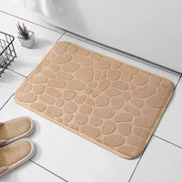 Memory Foam Non-Slip Bath Mat (Embossed Velvet) - Bath Mat - Apex Therapy