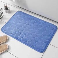 Memory Foam Non-Slip Bath Mat (Embossed Velvet) - Bath Mat - Apex Therapy