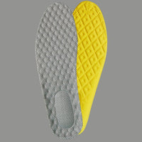 Men's Soft Arch-Support Insoles – Breathable, Odor-Resistant, Gray - Insoles - Apex Therapy