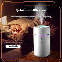 Mini USB Desk Humidifier – 7-Color LED, Quiet Mist - Humidifier - Apex Therapy