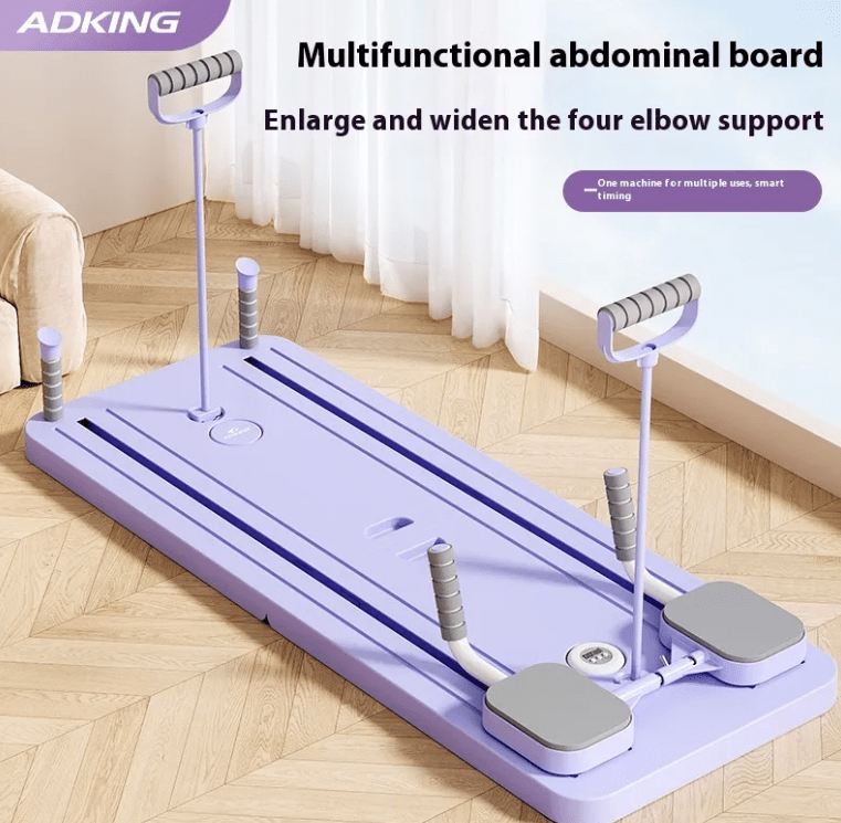 Multi-Function Ab Wheel Fitness Board – Foldable Home Trainer - Fitness Equipment - Apex Therapy