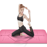 Natural Rubber Yoga Mat – 5 mm, Non-Slip PU Surface, 6 Colors - Yoga Mat - Apex Therapy