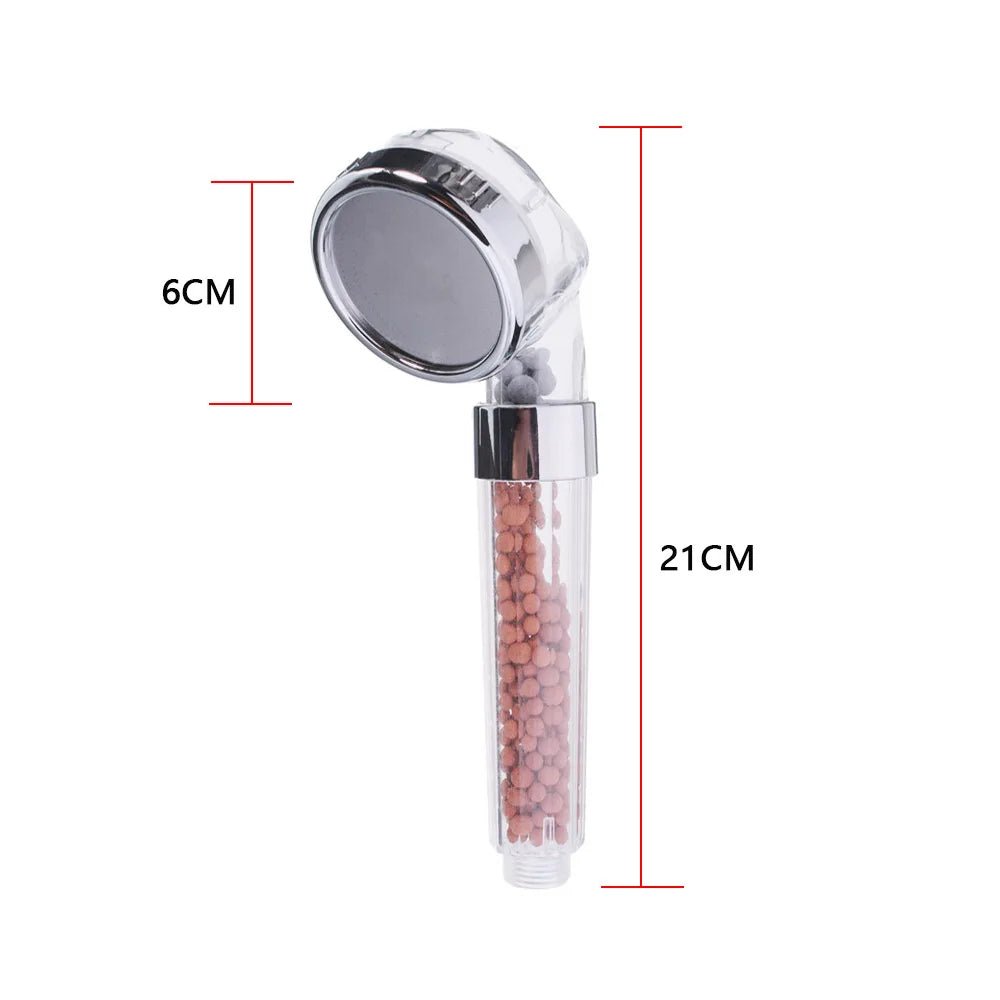 Negative Ion SPA Shower Head with Filter (High-Pressure) - Shower Head - Apex Therapy