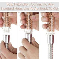 Negative Ion SPA Shower Head with Filter (High-Pressure) - Shower Head - Apex Therapy
