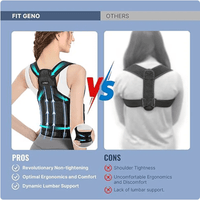 Neoprene Posture Corrector Belt – Mesh-Lined Back Support, S–L - Posture Corrector - Apex Therapy