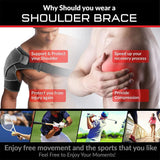 Neoprene Shoulder Support Belt – Left or Right, Adjustable