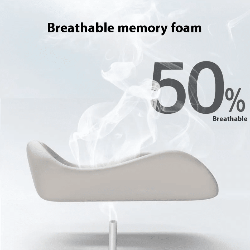 Non-Collapse Memory Foam Seat Cushion – Cooling Ice Silk Cover - Seat Cushion - Apex Therapy