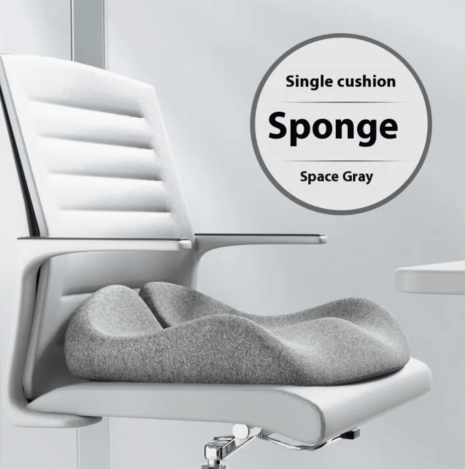 Non-Collapse Memory Foam Seat Cushion – Cooling Ice Silk Cover - Seat Cushion - Apex Therapy