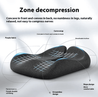 Non-Collapse Memory Foam Seat Cushion – Cooling Ice Silk Cover - Seat Cushion - Apex Therapy