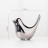 Nordic Ceramic Bird Figurine – Minimalist Home Decor - Home Decor - Apex Therapy