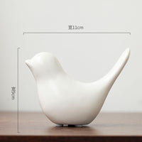 Nordic Ceramic Bird Figurine – Minimalist Home Decor - Home Decor - Apex Therapy