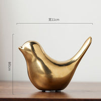 Nordic Ceramic Bird Figurine – Minimalist Home Decor - Home Decor - Apex Therapy