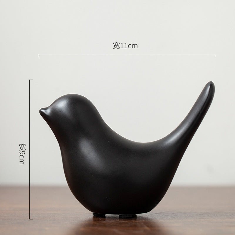 Nordic Ceramic Bird Figurine – Minimalist Home Decor - Home Decor - Apex Therapy