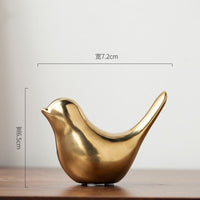 Nordic Ceramic Bird Figurine – Minimalist Home Decor - Home Decor - Apex Therapy