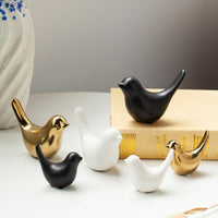 Nordic Ceramic Bird Figurine – Minimalist Home Decor - Home Decor - Apex Therapy