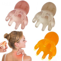 Octopus Scalp Massager — Resin Gua Sha Comb for Head, Neck & Shoulder Relief - Apex Therapy