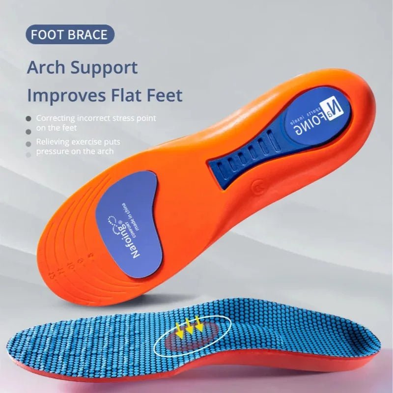 Orthopedic Sport Insoles (EVA, Shock-Absorbing) - Shoe Insoles - Apex Therapy